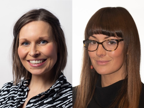 Jen Whyley and Sara Jones